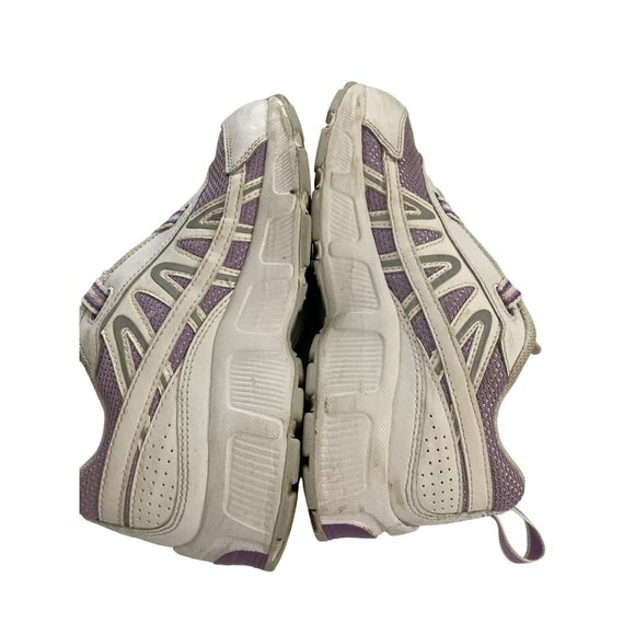 Nike 336470 kids Size 2Y White Lavender Mesh hook loop closure Athletic Sneaker - Picture 6 of 8
